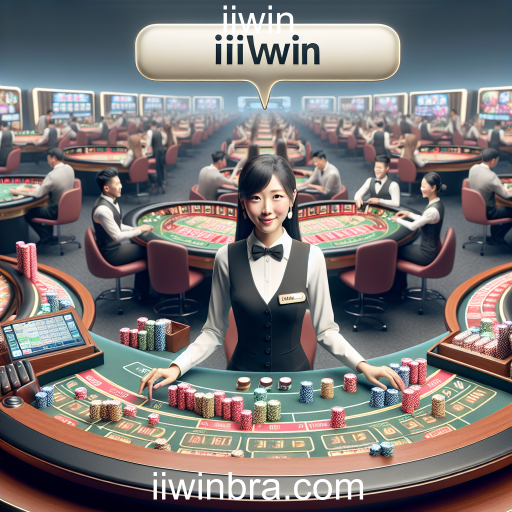 Viva a Experiência do Cassino Ao Vivo no iiwin